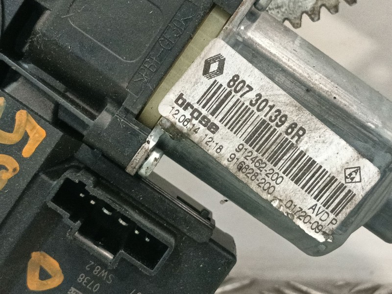 Recambio de elevalunas delantero derecho para renault megane iii berlina 5 p referencia OEM IAM 910851102 807301396R 966021107