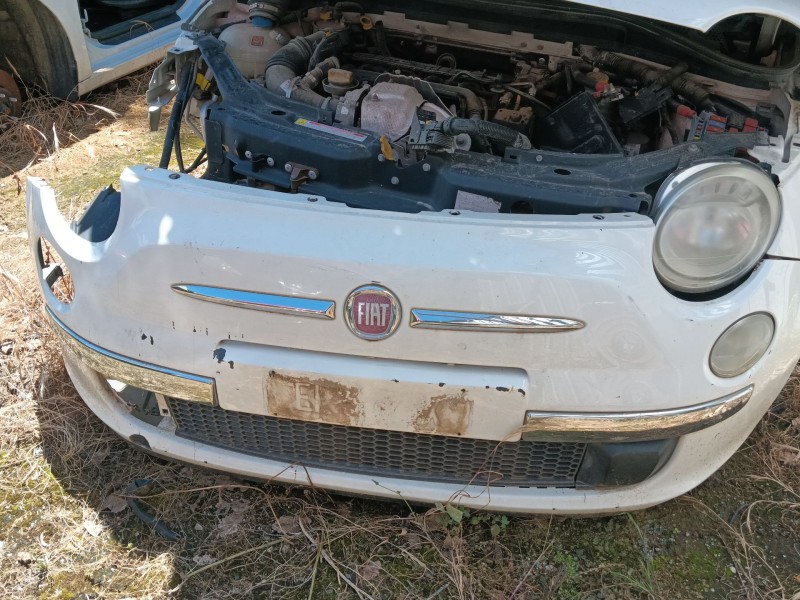 Recambio de paragolpes delantero para fiat 500 (312_) 1.3 d multijet (312axe1a) referencia OEM IAM 0000071777626  