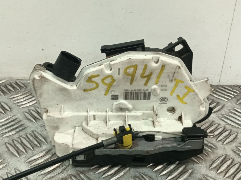 Recambio de cerradura puerta trasera izquierda para seat ibiza iv (6j5, 6p1) 1.4 referencia OEM IAM 6J0839016E  
