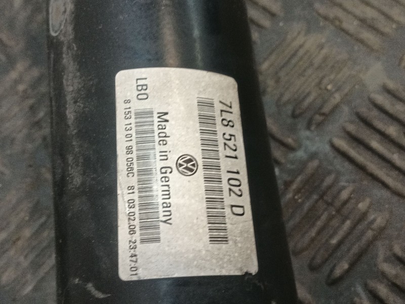 Recambio de transmision central trasera para audi q7 (4lb) 4.2 fsi quattro referencia OEM IAM 7L8521102D  
