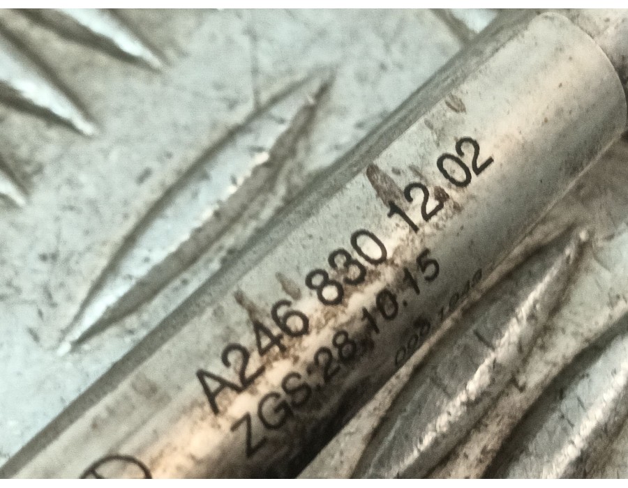 Recambio de tubos aire acondicionado para mercedes-benz clase a (w176) a 180 (176.042) referencia OEM IAM A2468301202  