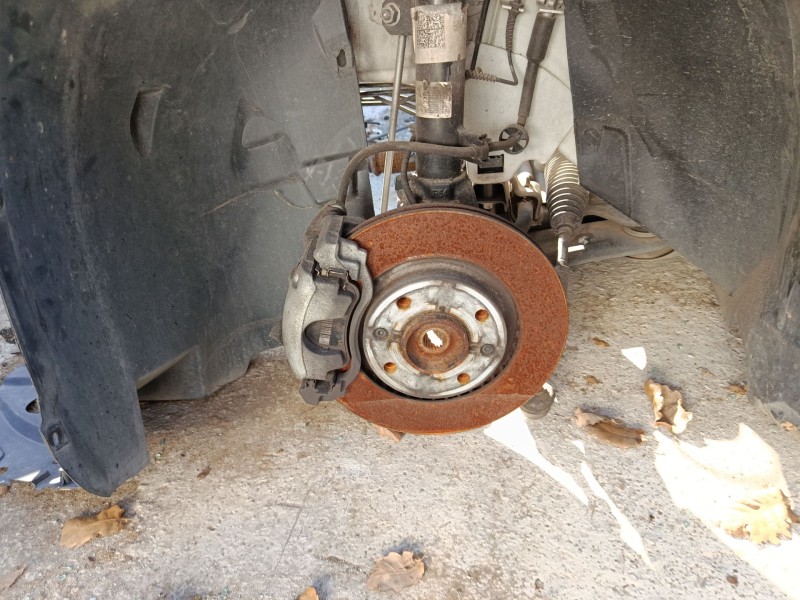 Recambio de mangueta delantera izquierda para citroën c3 referencia OEM IAM 1607557480  