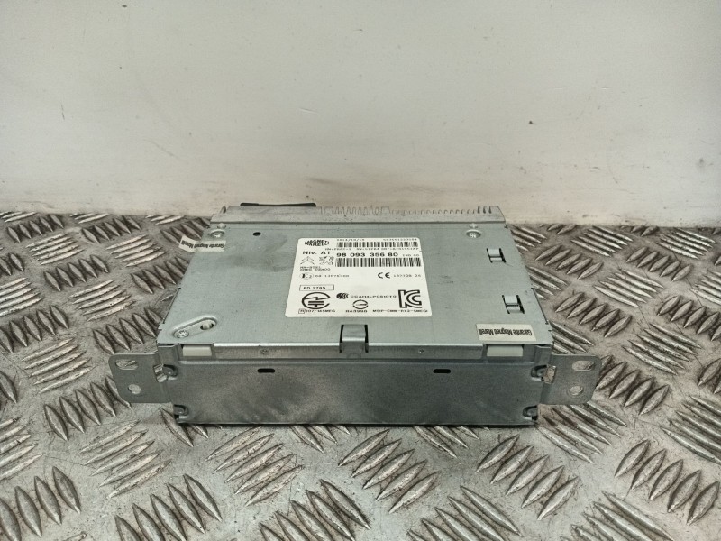 Recambio de sistema audio / radio cd para citroën c4 cactus 1.2 vti 82 referencia OEM IAM 9809335680  