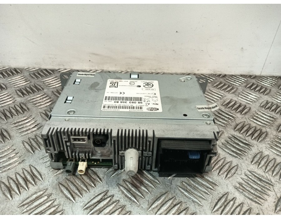 Recambio de sistema audio / radio cd para citroën c4 cactus 1.2 vti 82 referencia OEM IAM 9809335680  