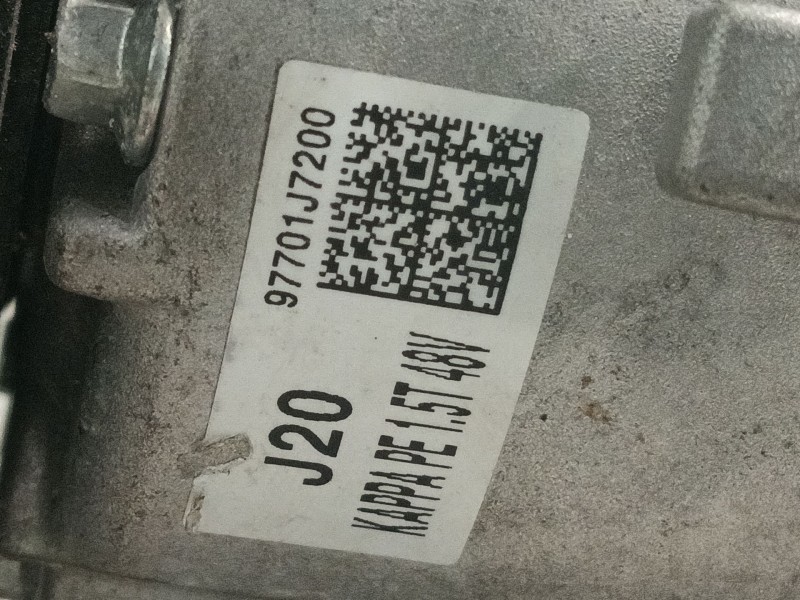 Recambio de compresor aire acondicionado para kia xceed (cd) 1.5 t-gdi mhev referencia OEM IAM 97701J7200  