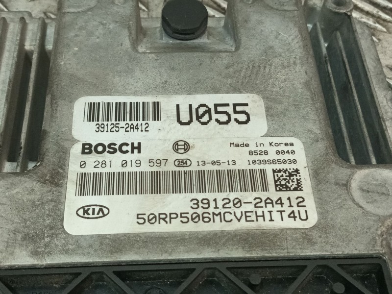 Recambio de centralita motor uce para kia carens iv 1.7 crdi referencia OEM IAM 391202A412 391252A412 0281019597