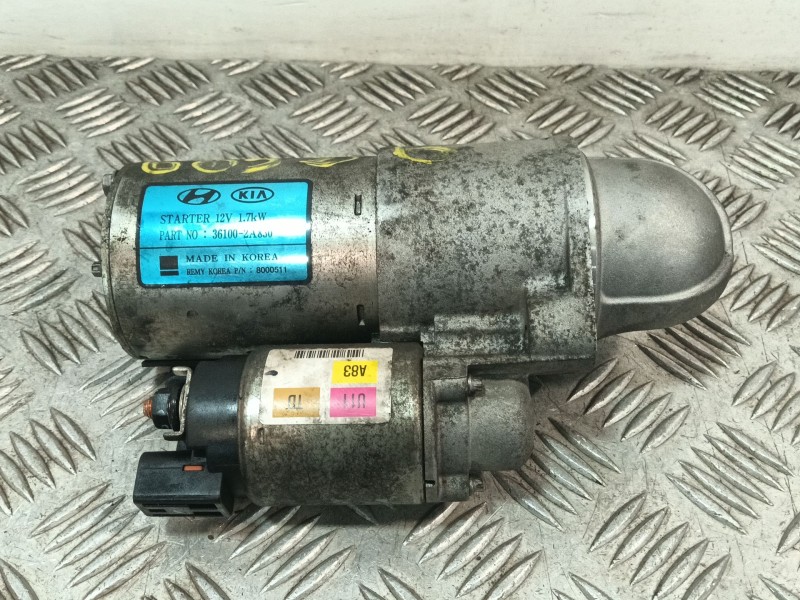 Recambio de motor arranque para kia carens iv 1.7 crdi referencia OEM IAM 361002B102  