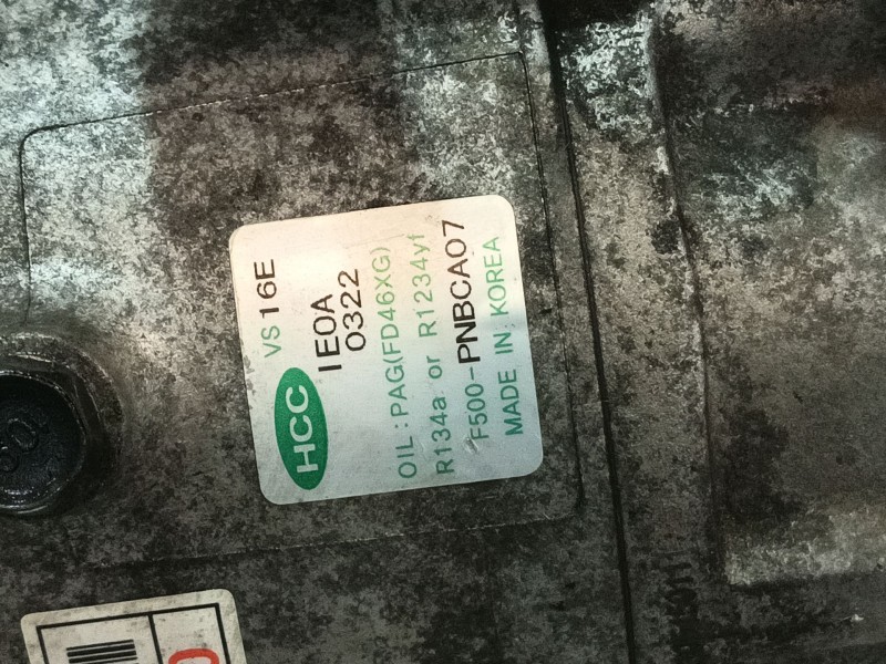 Recambio de condensador aire acondicionado para kia carens iv 1.7 crdi referencia OEM IAM F500PNBCA07  