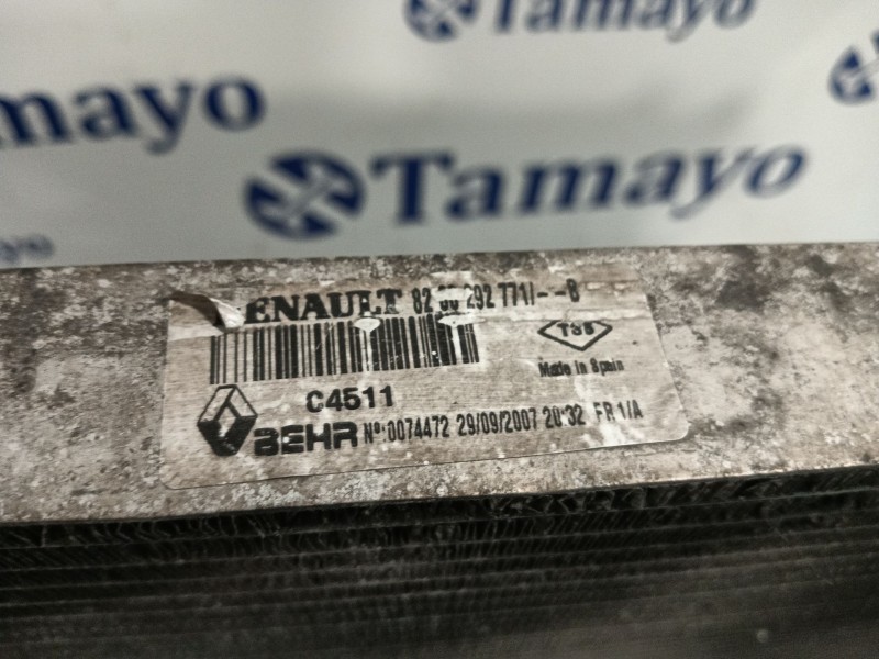 Recambio de radiador agua para renault espace iv (jk0) referencia OEM IAM 8200292771B  