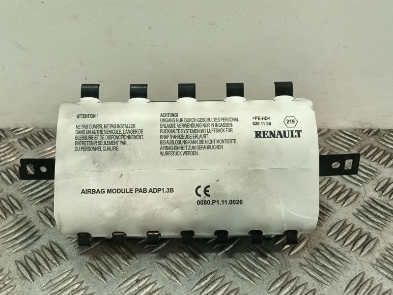 Recambio de airbag delantero derecho para renault clio iv (bh_) 1.5 dci 75 referencia OEM IAM 985250096R  