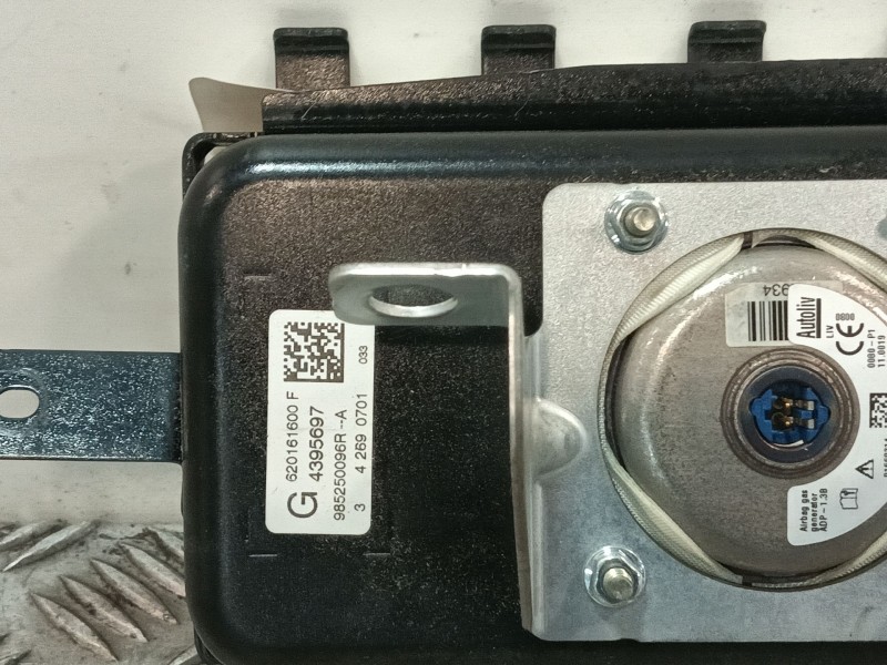 Recambio de airbag delantero derecho para renault clio iv (bh_) 1.5 dci 75 referencia OEM IAM 985250096R  