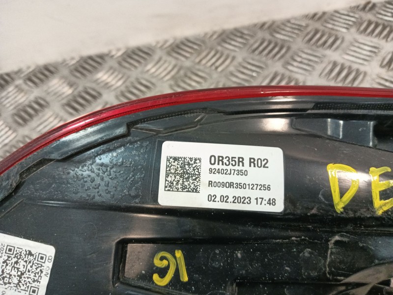 Recambio de piloto trasero derecho para kia xceed (cd) 1.5 t-gdi mhev referencia OEM IAM 92402J7350 J792432210 