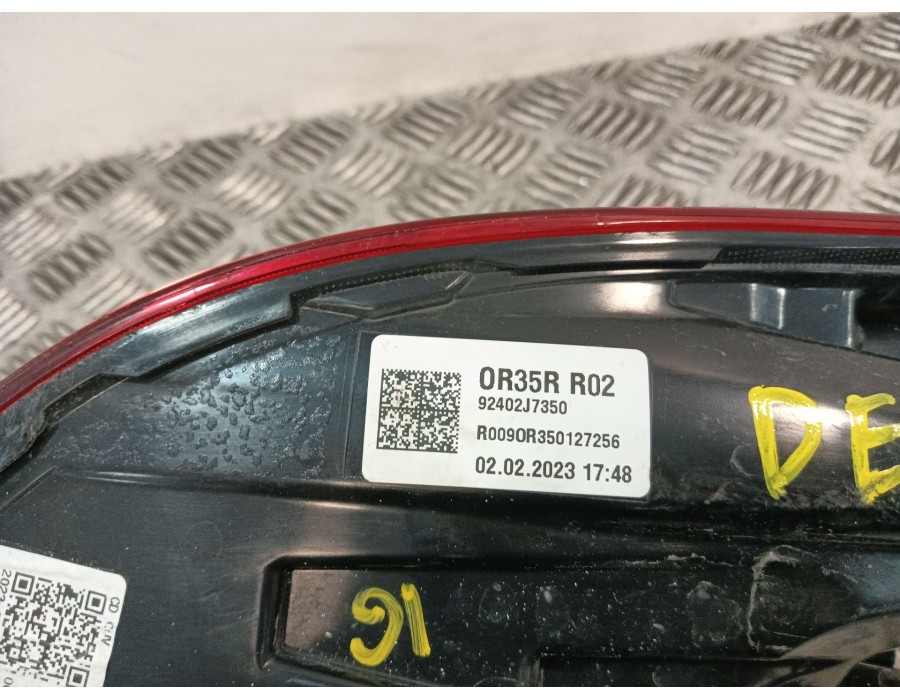 Recambio de piloto trasero derecho para kia xceed (cd) 1.5 t-gdi mhev referencia OEM IAM 92402J7350 J792432210 