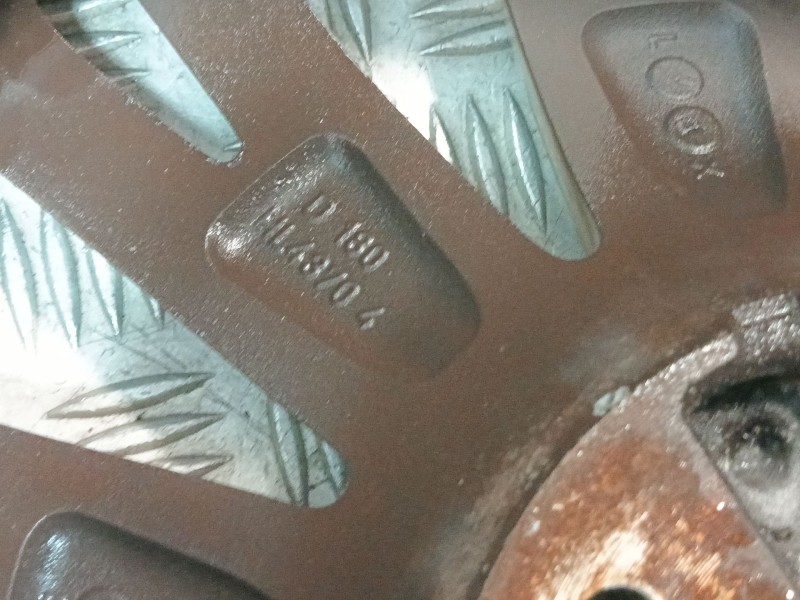 Recambio de llanta para fiat bravo ii (198_) 1.9 d multijet (198axb1a) referencia OEM IAM 735453764  