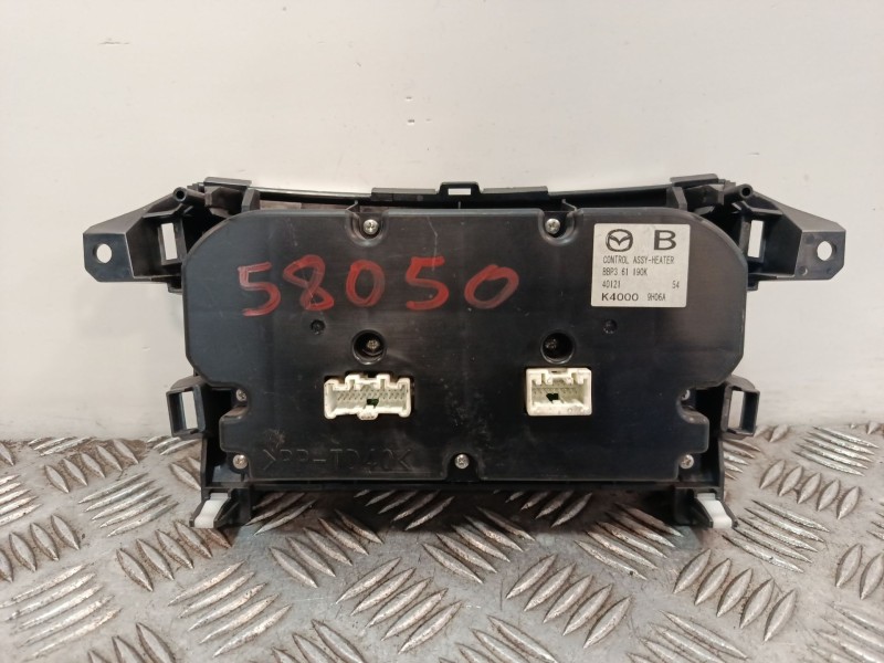 Recambio de mando climatizador para mazda 3 lim. (bl) referencia OEM IAM BBP361190K 40121K4000 