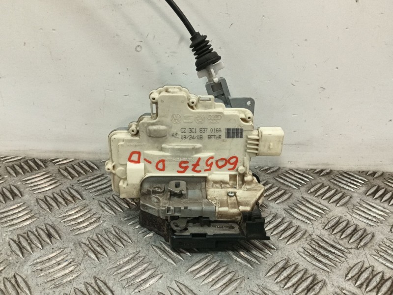 Recambio de cerradura puerta delantera derecha para volkswagen tiguan (5n_) 1.4 tsi 4motion referencia OEM IAM 3C1837016B 3C1837