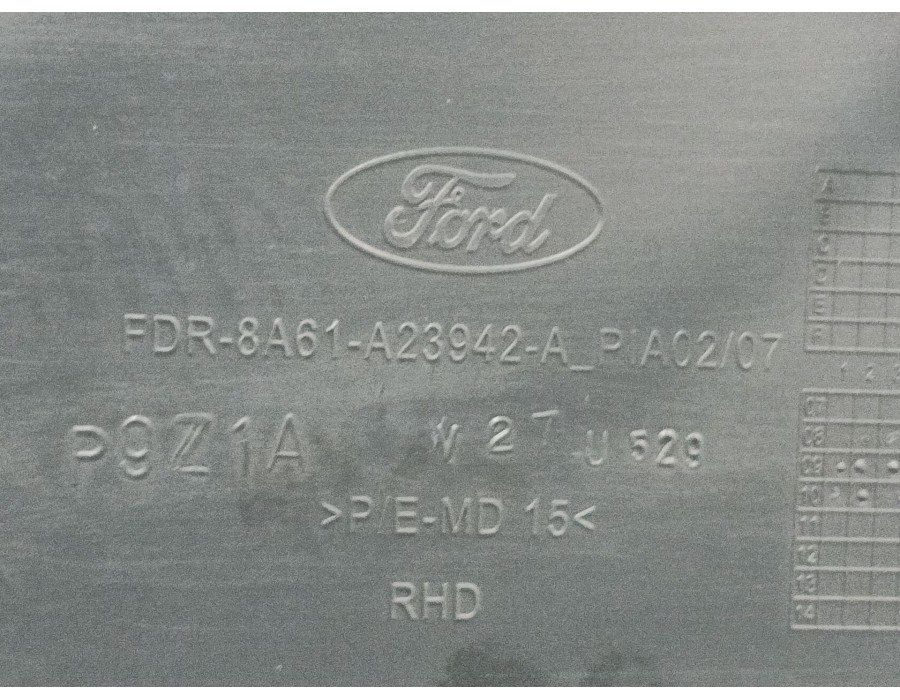 Recambio de guarnecido puerta delantera derecha para ford fiesta vi (cb1, ccn) 1.25 referencia OEM IAM FDR8A61A23942A  