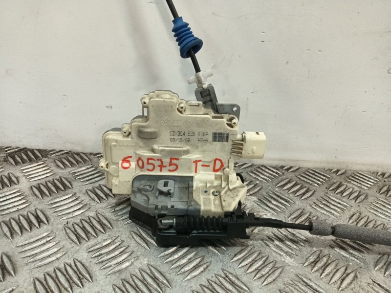 Recambio de cerradura puerta trasera derecha para volkswagen tiguan (5n_) 1.4 tsi 4motion referencia OEM IAM 3C4839016B 3C483901