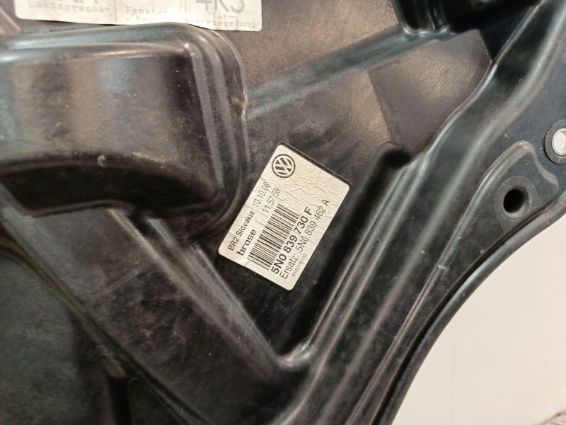 Recambio de elevalunas trasero derecho para volkswagen tiguan (5n_) 1.4 tsi 4motion referencia OEM IAM 5N0839462A 5N0839730F 5N0