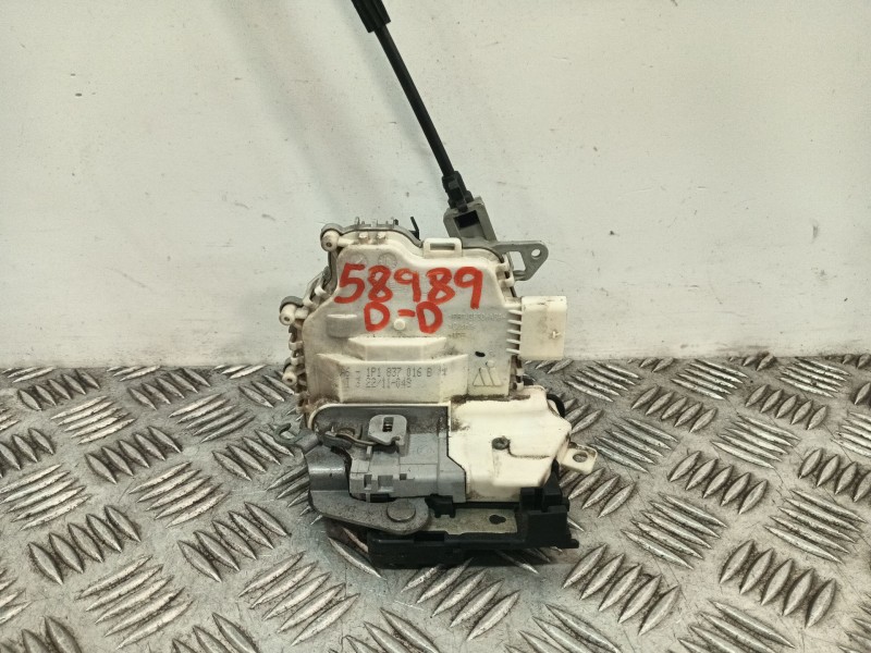 Recambio de cerradura puerta delantera derecha para seat leon (1p1) referencia OEM IAM 1P1837016B  