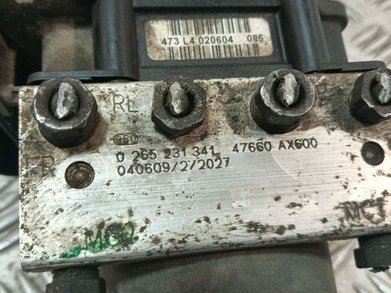 Recambio de abs para nissan micra iii (k12) 1.5 dci referencia OEM IAM 47660AX600 0265800319 