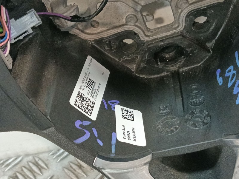 Recambio de volante para opel crossland x / crossland (p17, p2qo) 1.2 (75) referencia OEM IAM 34206806A  