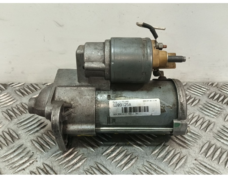 Recambio de motor arranque para renault captur i (j5_, h5_) 1.5 dci 90 referencia OEM IAM G209125A  