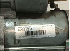Recambio de motor arranque para renault captur i (j5_, h5_) 1.5 dci 90 referencia OEM IAM G209125A   2