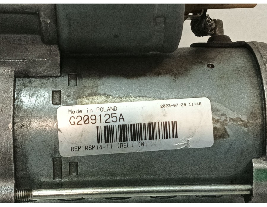 Recambio de motor arranque para renault captur i (j5_, h5_) 1.5 dci 90 referencia OEM IAM G209125A  
