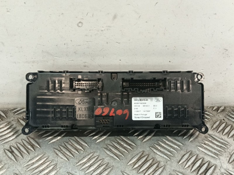 Recambio de mando climatizador para ford ecosport 1.0 ecoboost referencia OEM IAM GN1518C612AH 90026749 