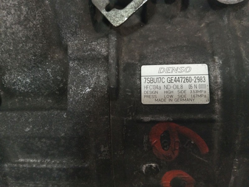 Recambio de compresor aire acondicionado para bmw x5 (e70) xdrive 30 d referencia OEM IAM 64526987890 7SBU17C GE4472602983