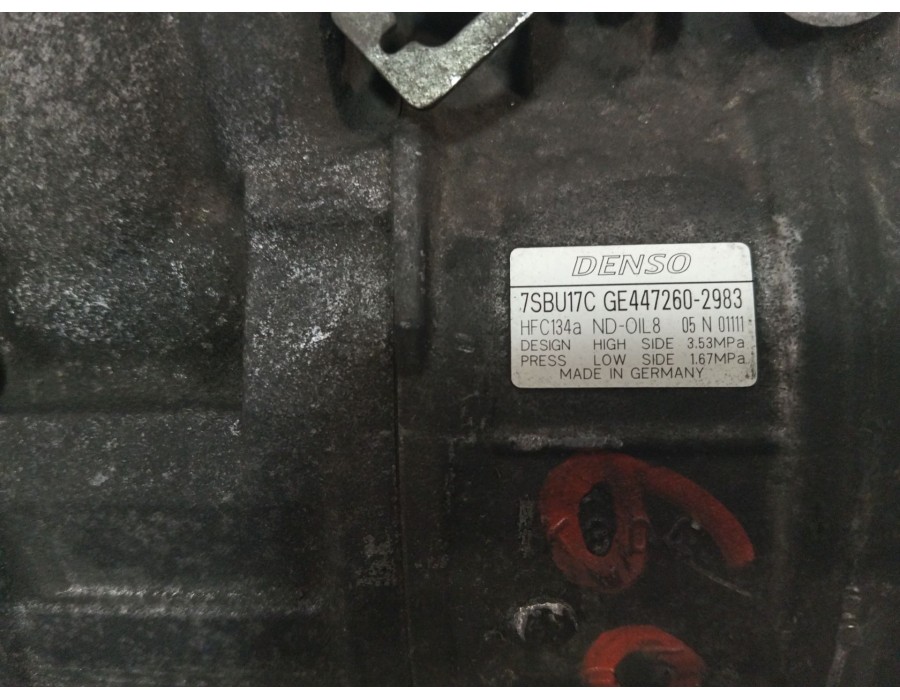 Recambio de compresor aire acondicionado para bmw x5 (e70) xdrive 30 d referencia OEM IAM 64526987890 7SBU17C GE4472602983