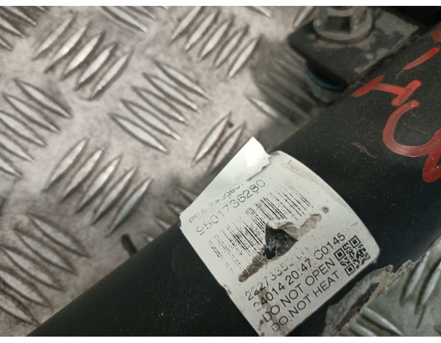 Recambio de amortiguador delantero izquierdo para citroën c3 1.6 16v hdi referencia OEM IAM 9801736280  