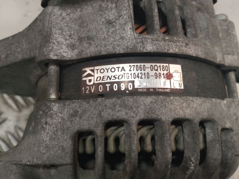 Recambio de alternador para peugeot 108 1.0 vti referencia OEM IAM 270600Q180 1612352180 TG1042109810