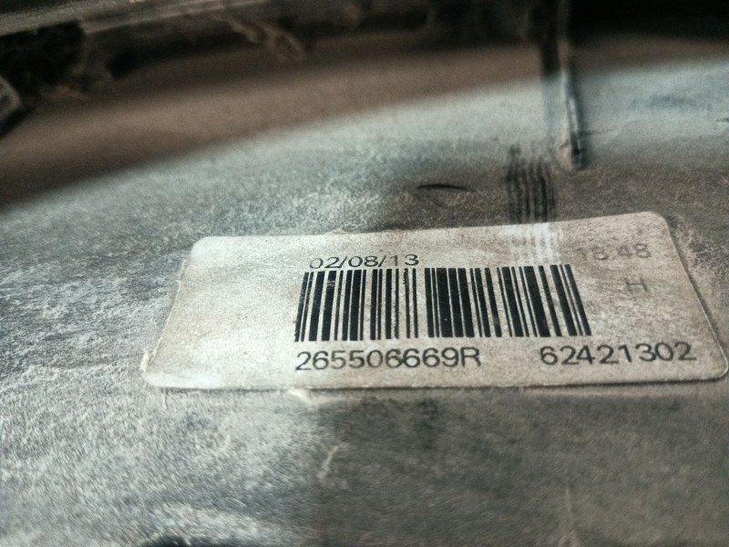 Recambio de piloto trasero derecho para dacia sandero ii (b8_) tce 90 lpg (b8m1) referencia OEM IAM 265506669R  