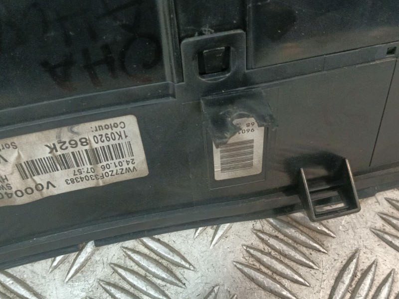 Recambio de cuadro instrumentos para volkswagen golf v (1k1) 1.9 tdi referencia OEM IAM 1K0920862K A2C53023102 A2C53025660