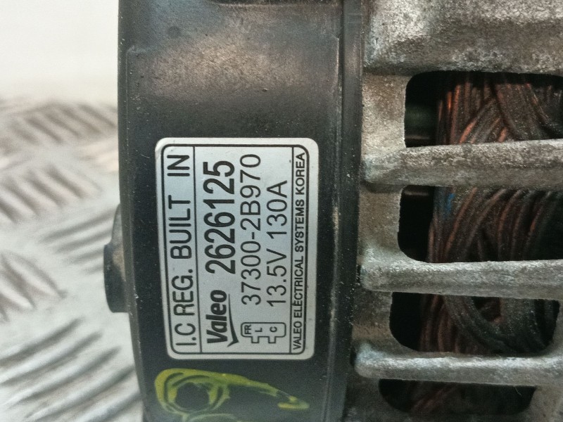 Recambio de alternador para hyundai tucson (tl, tle) 1.6 gdi referencia OEM IAM 373002B970  