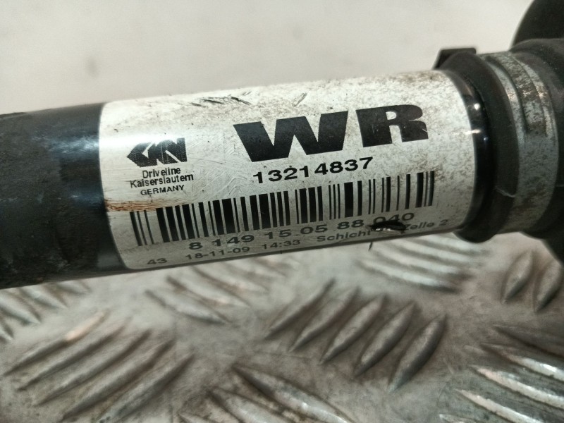 Recambio de transmision delantera derecha para opel astra h (a04) 1.7 cdti (l48) referencia OEM IAM 8149150588040 13214837 