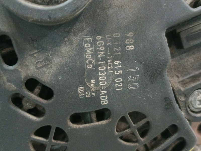 Recambio de alternador para ford s-max (wa6) 2.2 tdci referencia OEM IAM 6G9N10300ADB 0121615021 