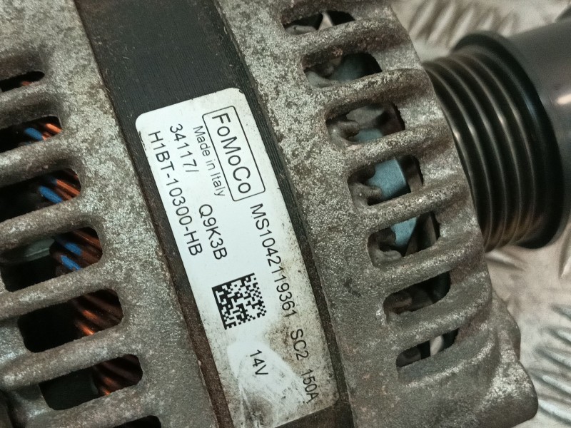 Recambio de alternador para ford ecosport 1.0 ecoboost referencia OEM IAM H1BT10300HB 2077646 MS1042119361