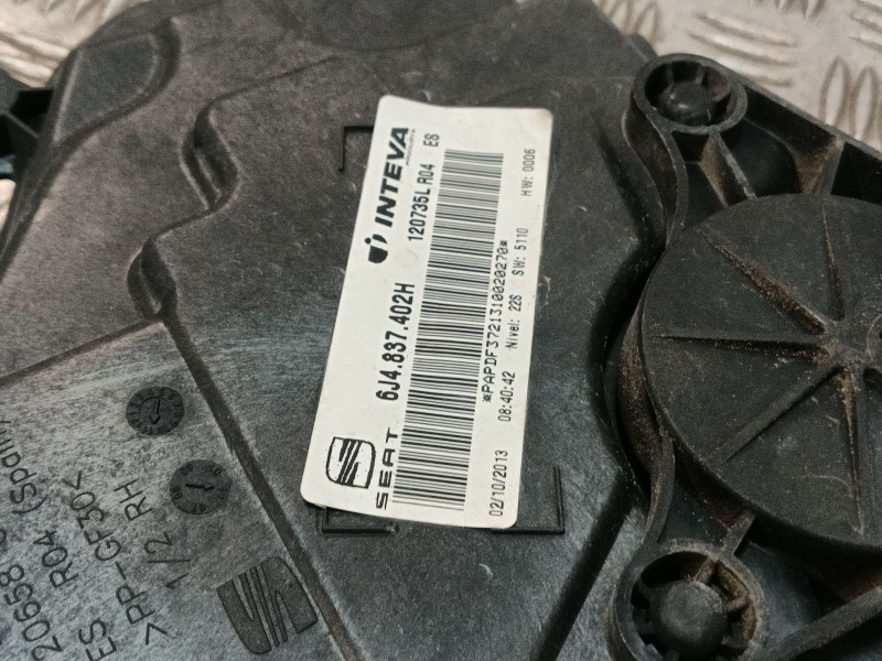 Recambio de elevalunas delantero derecho para seat ibiza iv sc (6j1, 6p5) 1.2 referencia OEM IAM 6J4837462 6J4837402H 