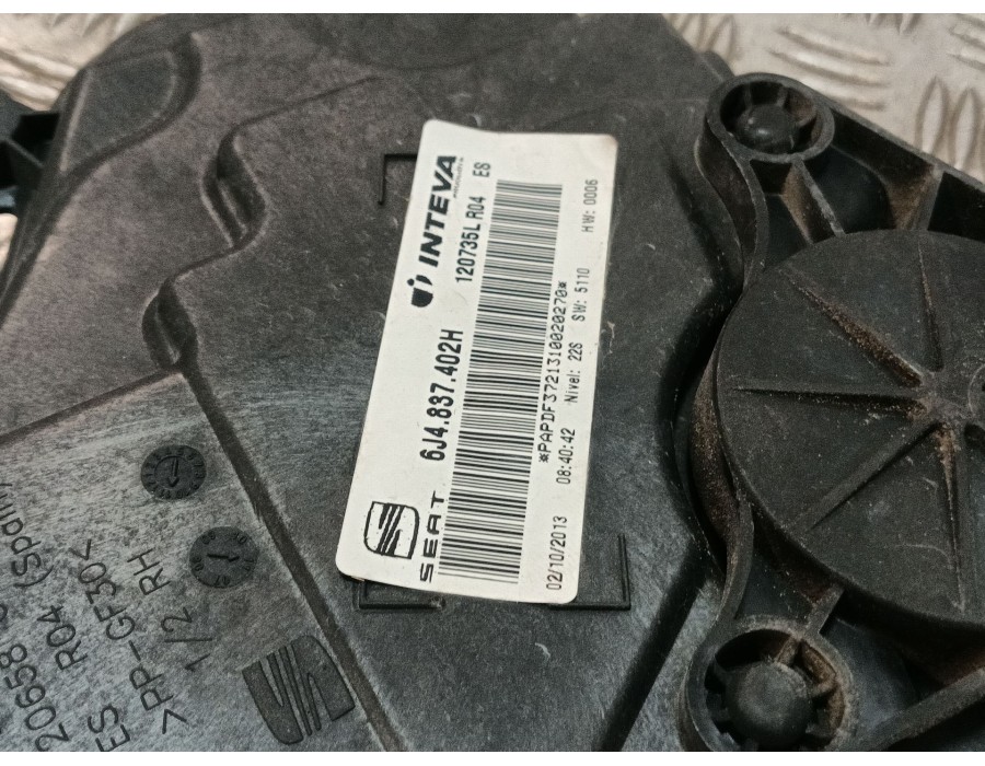 Recambio de elevalunas delantero derecho para seat ibiza iv sc (6j1, 6p5) 1.2 referencia OEM IAM 6J4837462 6J4837402H 