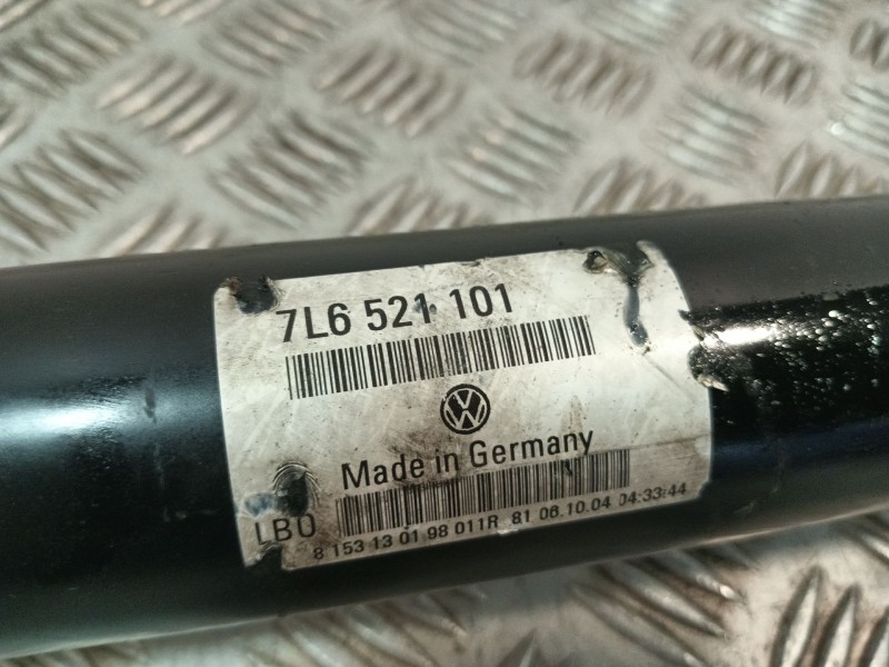Recambio de transmision central delantera para volkswagen touareg (7la) referencia OEM IAM 7L6521101  