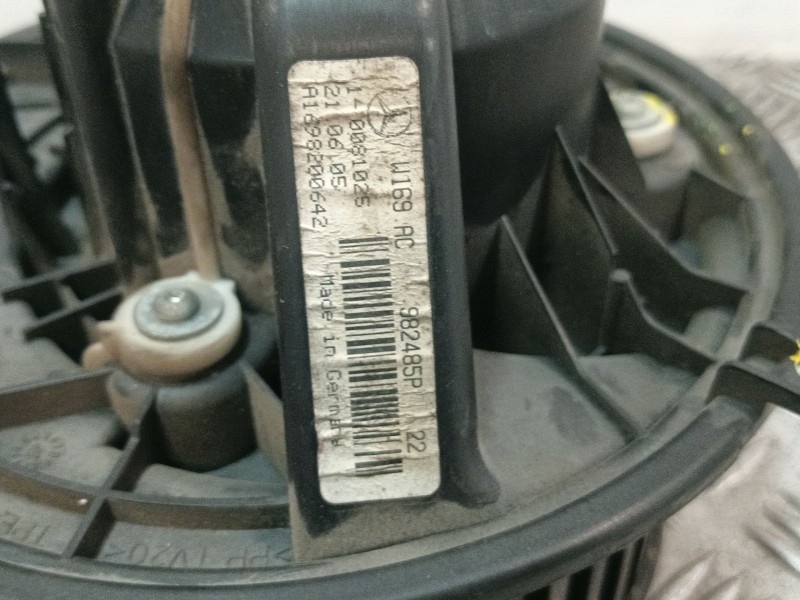 Recambio de motor calefaccion para mercedes-benz clase b (w245) referencia OEM IAM A1698200642  