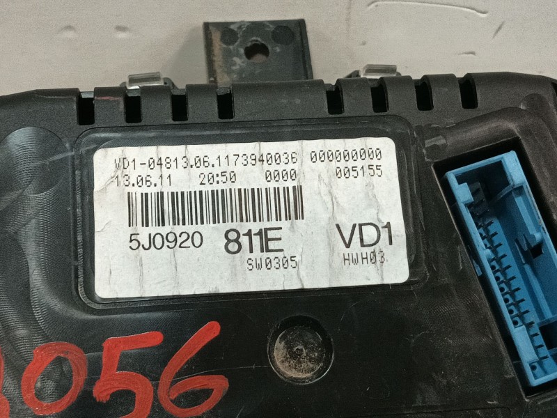 Recambio de cuadro instrumentos para skoda fabia (5j2 ) referencia OEM IAM 5J0920811E A2C53425973 