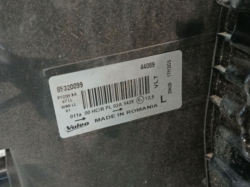 Recambio de faro izquierdo para seat altea xl (5p5, 5p8) 1.6 tdi referencia OEM IAM 5P1941005E 89320099 