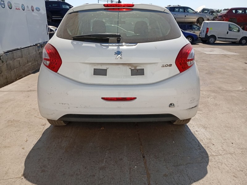 Recambio de refuerzo paragolpes trasero para peugeot 208 i (ca_, cc_) 1.2 vti 82 referencia OEM IAM 9672808280  