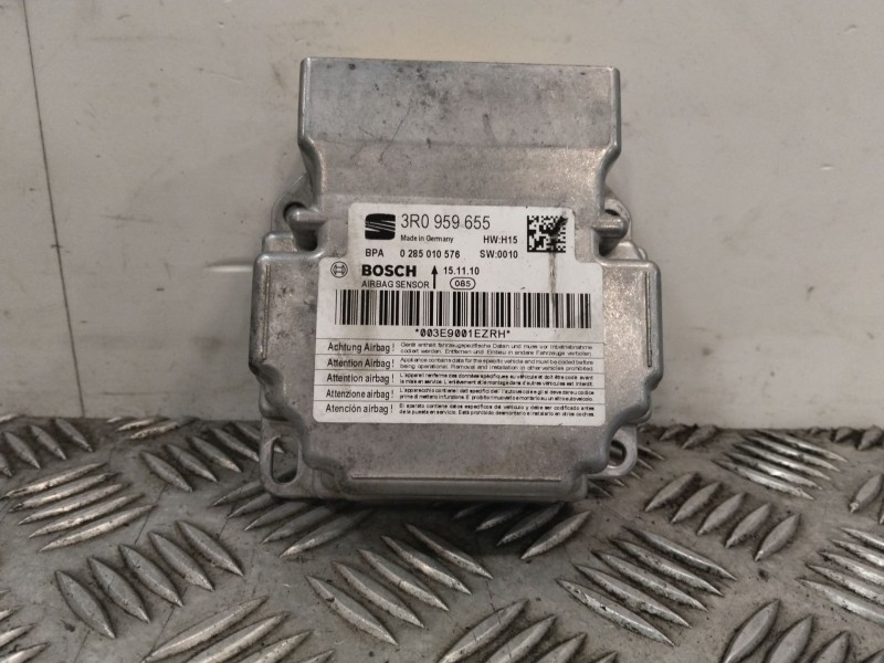 Recambio de centralita airbag para seat exeo st (3r5)(2009>) 2.0 tdi referencia OEM IAM 3R0959655 0285010576 