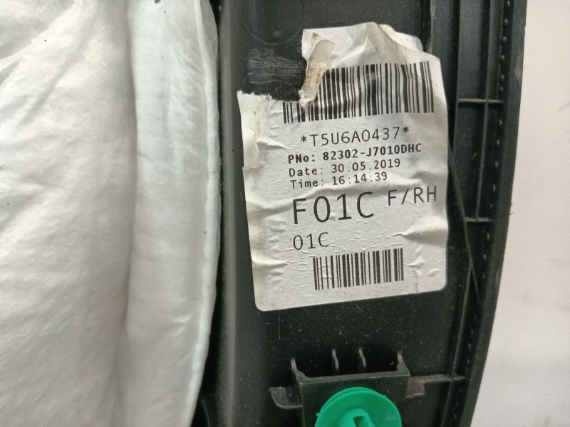 Recambio de guarnecido puerta delantera derecha para kia ceed referencia OEM IAM 82380J7000WK  