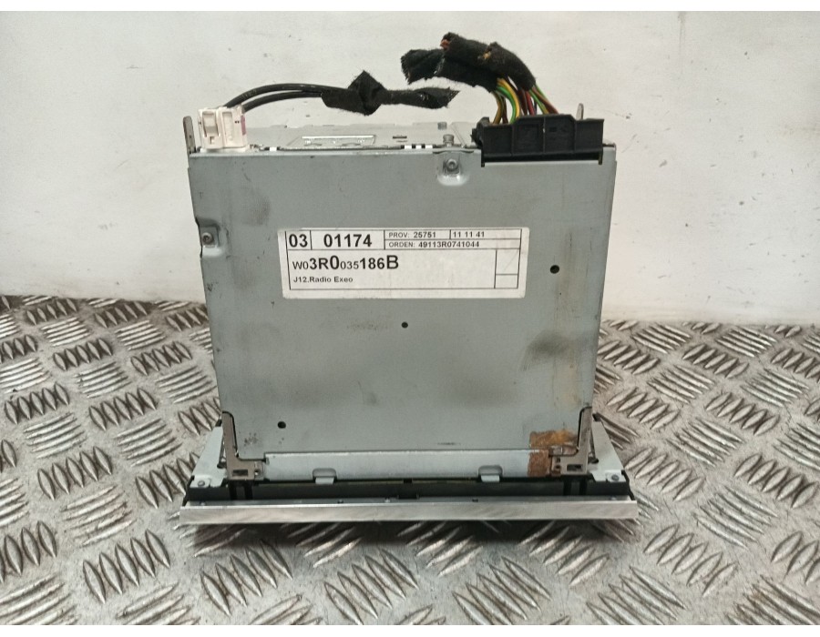 Recambio de sistema audio / radio cd para seat exeo st (3r5)(2009>) 2.0 tdi referencia OEM IAM W03R0035186B  